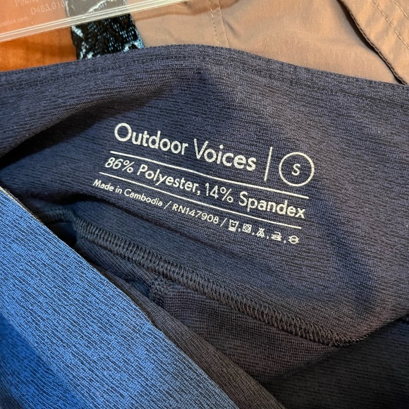 *EUC* Outdoor Voices Colorblock Leggings - Picture 3 of 3